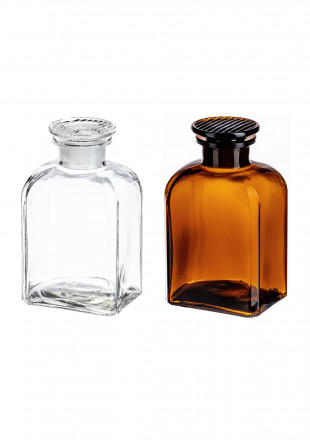 Wideneck rectangular bottles - 2043